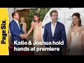 Joshua Jackson gushes over precious relationship w Katie Holmes as they hold hands on red carpet