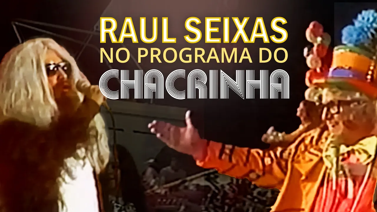 Raul Seixas no Programa do Chacrinha (1981)