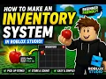 How to Make an Inventory System in Roblox Studio 2026 Beginner ScriptingTutorial