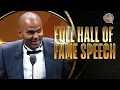 Tony Parker Hall of Fame Enshrinement Speech