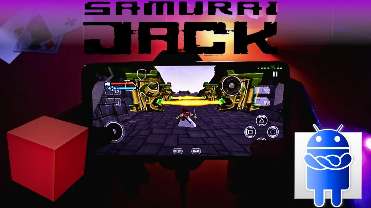 Samurai Jack: The Shadow of AKU Android Gameplay | PS2 Emulator Android | Nethersx2 Android