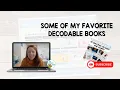 Some of My Favorite Decodable Books Emily Gibbons The Literacy Nest