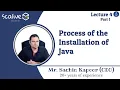 Lecture 4-1 Process of the Installation of Java - SCALive