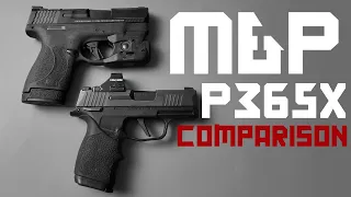 M P SHIELD PLUS VS SIG P365x DIRECT COMPARISON