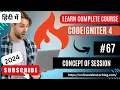 CodeIgniter 4 Tutorials in Hindi How To Use Session Service Session Library