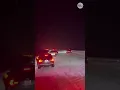 Crashes and spinouts due to heavy snow close down I-80 near Donner Pass
