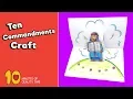 Ten Commandments Craft - Bible Activities for Kids