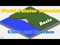 World Painter Tutorial Cliffs and Beaches - Basic