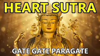 Heart Sutra Mantra | Teyata Gate Gate Paragate Parasamgate Bodhi Svaha | Deep Peace | 2 hours