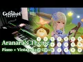 Download Lagu [Piano+Vintage Lyre] Aranara's Theme and Melody/Genshin Impact 3.0 Sumeru OST (Sheet Music)