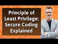 Principle of Least Privilege Secure Coding Explained