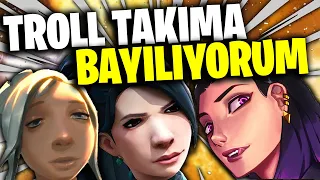 TR SERVERİNDE ARADIĞIM TROLL TAKIM !! | VALORANT