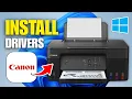 How To Install Canon Printer Driver In Windows 11