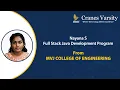 Internship in Full Stack Java Development - Nayana
