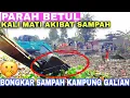 Parah!Tumpukan Sampah Bertahun Tahun Di Dalam Kali Kampung Galian