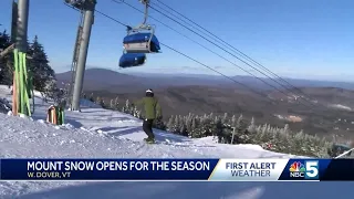 Under new ownership Mount Snow opens for winter season