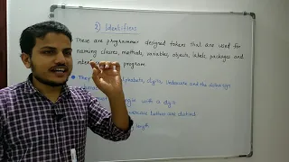 Tokens Keywords Identifiers Punctuators Java Programming 5th Sem Bsc syllabus