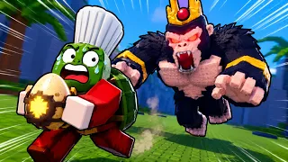 NAGALIT YUNG MALAKING GORILLA KING | Roblox | Steal an Egg