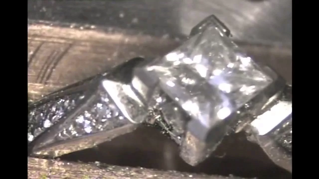 Setting a Princess Cut Diamond