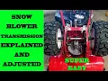 How To Adjust MTD Troy-Bilt Snow Blower Transmission