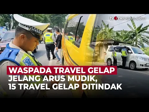15 Travel Gelap Ditindak Satlantas Cirebon, Penumpang Dialihkan ke Angkutan Resmi