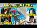 Peterbot AsianJeff 2v2 Against Clix MrSavage The Most TOXIC Fight