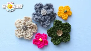 2 Minute Flower Crochet Quick Fix - Jayda InStitches