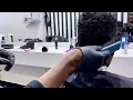 Ladies texturised Mohawk fade with a design