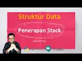 Struktur Data - Penerapan Stack dalam list atau array menggunakan Python