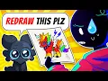 Artists Redraw EACH OTHERS Old Art