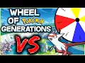A Wheel Decides Our RANDOM GENERATION of Pokemon Then we FIGHT