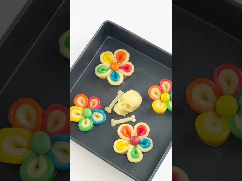 저세상 꽃 쿠키 Spooky Flower Cookies