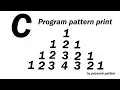 c program pattern print