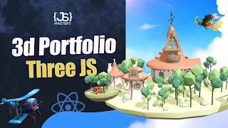 Build and Deploy an Amazing 3D Developer Portfolio in React with Three js