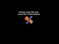 Validate large XML data