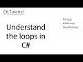 C Tutorial - 10 Using Loops in C for loop while loop do-while loop
