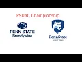 2022 PSUAC Men s Soccer Championship Penn State Brandywine vs Penn State Lehigh Valley 1st Half