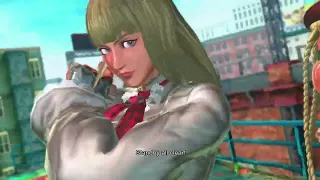 Street Fighter X Tekken Lili Intro Win Poses 