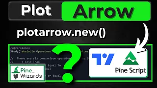 Plot Arrow Function In Pine script Lesson 23 Pine script Couse