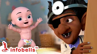 🩺 Aaj Mangalwar Hai | भूत डॉक्टर आया है👻- Bhoot Doctor Aaya | Hindi Rhymes for Children | Infobells