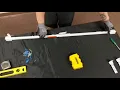 Heavy Duty White Traverse Rod - Installation Instructions