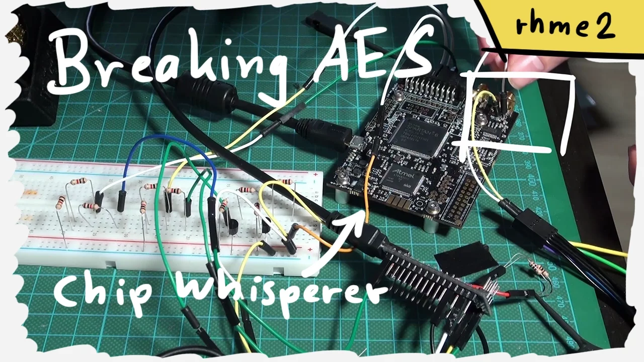 Breaking AES with ChipWhisperer - Piece of scake (Side Channel Analysis 100)