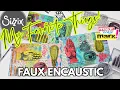 Lagu Make FAUX Encaustic with me!