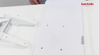 How to install a Clamp-On Retractable Adjustable Keyboard Tray. 