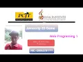 Javascript 2D Game Development Java Institute B Navodya Nimsara