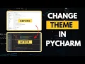 Dark Theme In Pycharm How to Change Theme in Pycharm Pycharm Tutorial World of Python