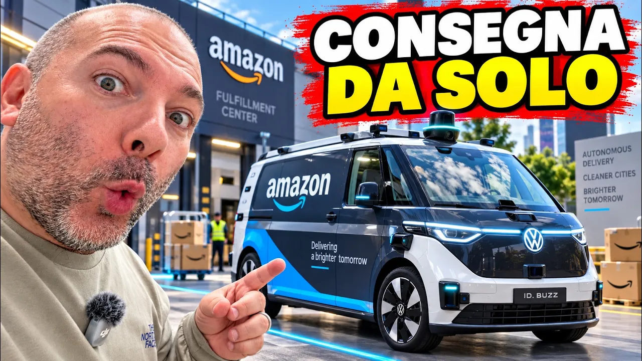 Volkswagen ID. Buzz, la guida autonoma applicata alle consegne dell’ultimo miglio