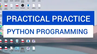 Practical Practice - Python Programming for Class 8