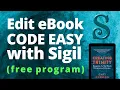 Edit eBook Code Easily with Sigil Epub Editor Free Program