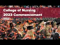 WSU College of Nursing 2023 Commencement